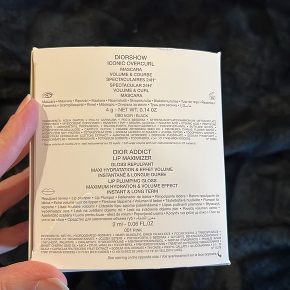 Dior Beauty Denim Pouch w/2 mini's - Picture 9 of 12